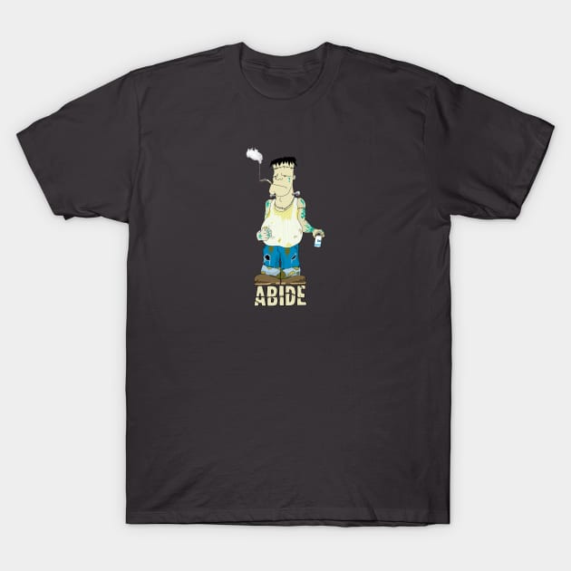 The Monster Abides T-Shirt by astrobeef